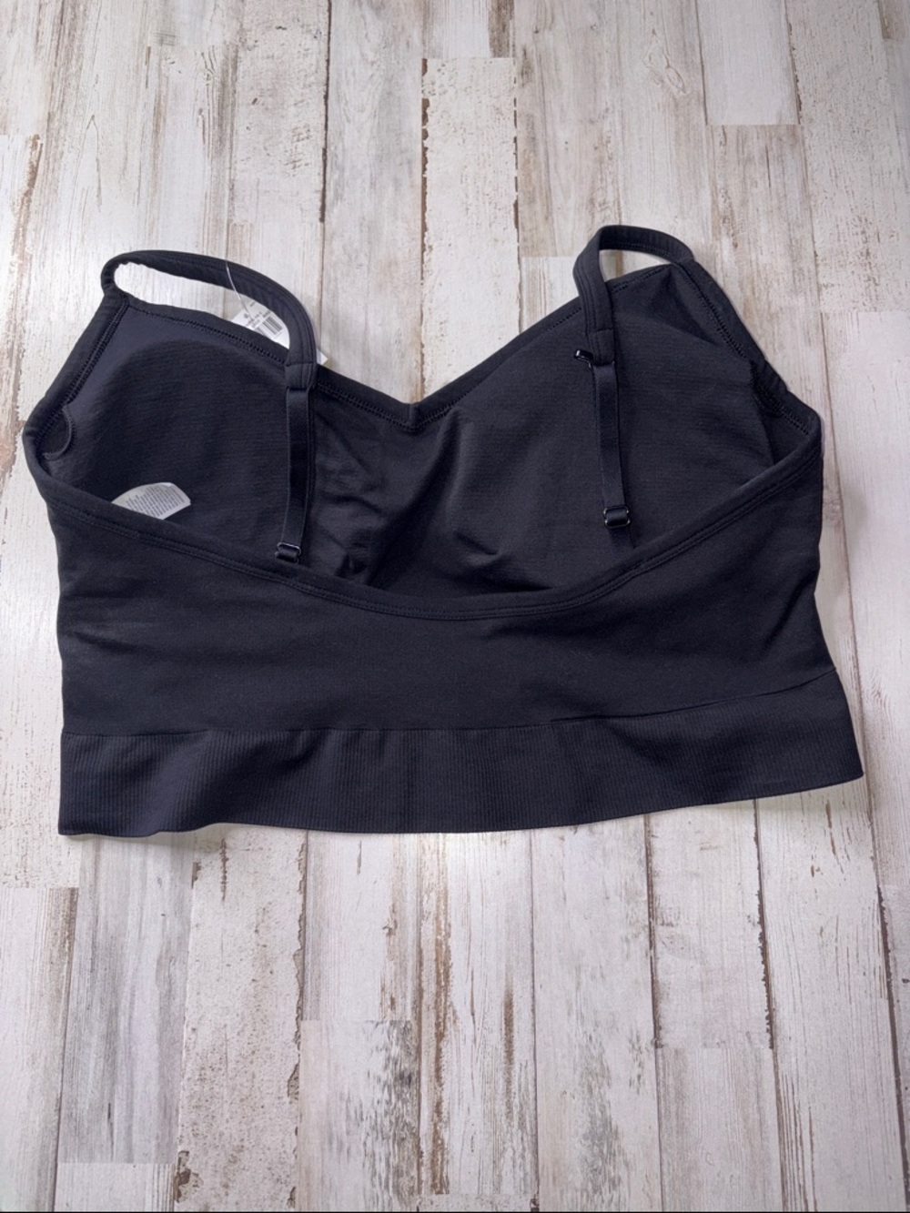 Old Navy Active Black Seamless Bralette Tank Size 3X - Picture 8 of 13